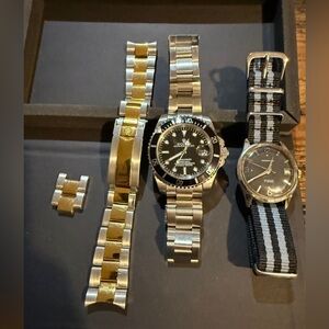 men’s - Vintage casual. Oyster Diver. Dress chronograph.